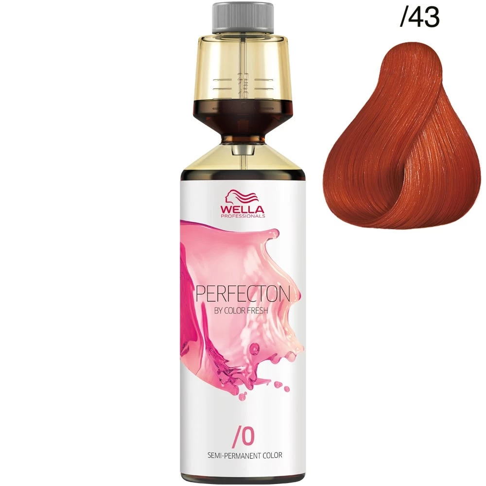 Wella Perfecton 43 Rot-gold 250 Ml 1 Wella Perfecton 43 Rot-gold 250 Ml
