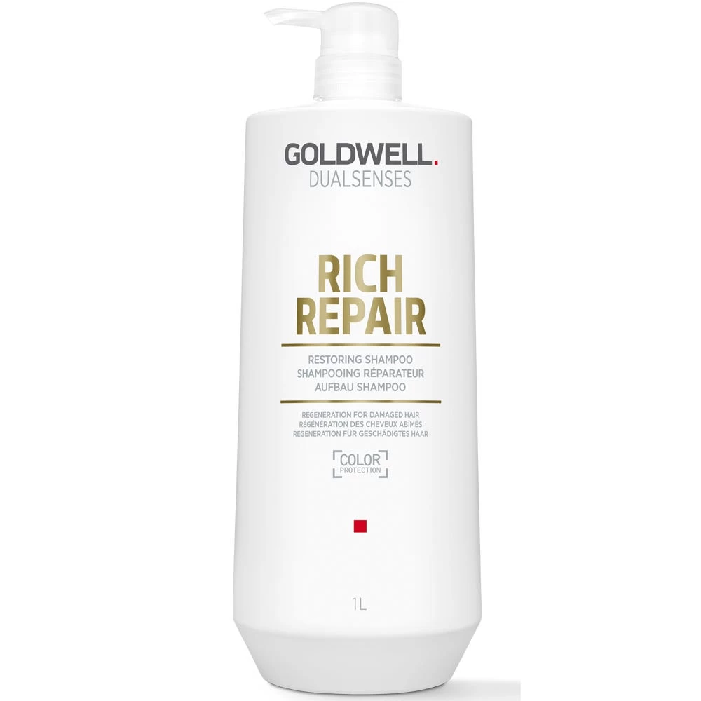 Goldwell Dualsenses Rich Repair Restoring Shampoo 1000 Ml 1 Goldwell Dualsenses Rich Repair Restoring Shampoo 1000 Ml
