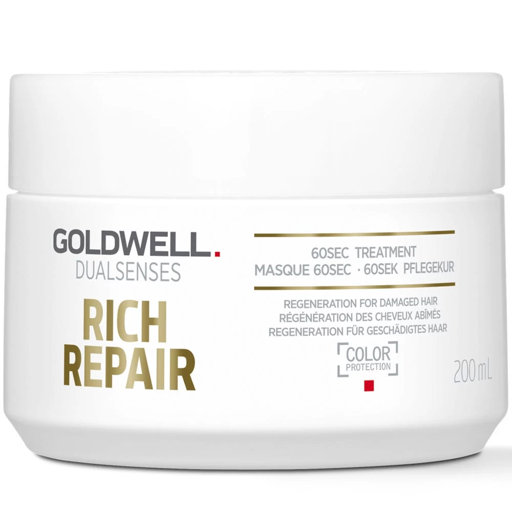 Goldwell Dualsenses Rich Repair 60 Sec Treatment 200 Ml 1 Goldwell Dualsenses Rich Repair 60 Sec Treatment 200 Ml
