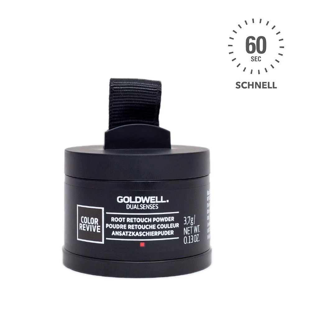 Goldwell Dualsenses Color Revive Ansatzpuder Dunkelbraun Bis Schwarz 3,7 G 2 Goldwell Dualsenses Color Revive Ansatzpuder Dunkelbraun Bis Schwarz 3,7 G – Bild 2