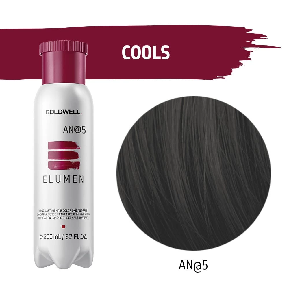 Goldwell Elumen Haarfarbe AN@5 200 Ml 3 Goldwell Elumen Haarfarbe AN@5 200 Ml – Bild 3