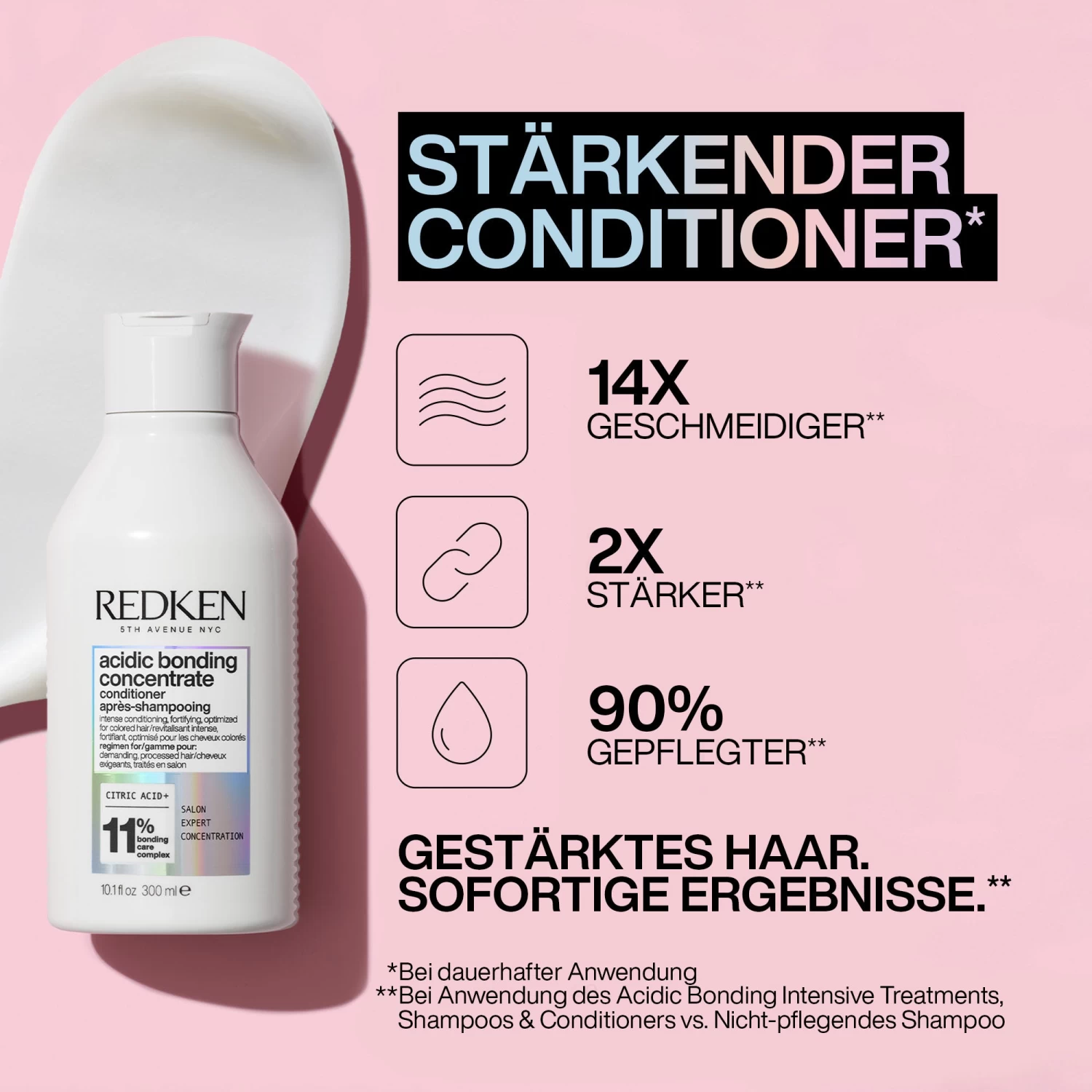 Redken Acidic Bonding Concentrate Conditioner 300 Ml 2 Redken Acidic Bonding Concentrate Conditioner 300 Ml – Bild 2