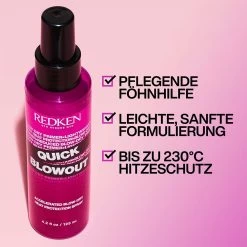 Redken Quick Blowout Spray 125 Ml -Bestes Haarpflege Geschäft 12098123 4