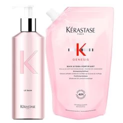 Kérastase Genesis Bain Hydra-Fortifant Refill Pouch 500 Ml + Alu-Flasche
