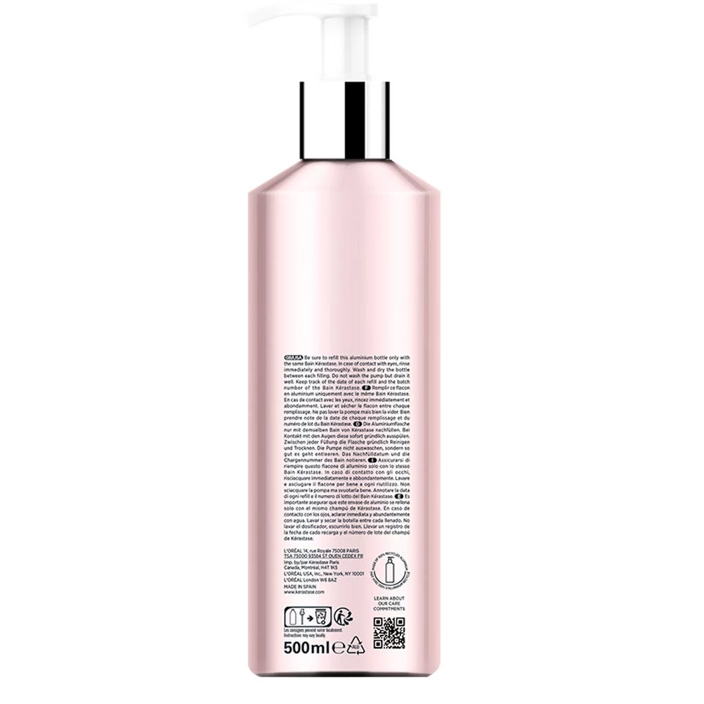 Kérastase Genesis Bain Nutri-Fortifant Refill Pouch 500 Ml + Alu-Flasche 6 Kérastase Genesis Bain Nutri-Fortifant Refill Pouch 500 Ml + Alu-Flasche – Bild 6