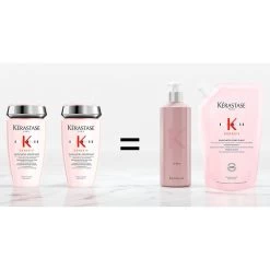 Kérastase Genesis Bain Nutri-Fortifant Refill Pouch 500 Ml + Alu-Flasche 14 Kérastase Genesis Bain Nutri-Fortifant Refill Pouch 500 Ml + Alu-Flasche -Bestes Haarpflege Geschäft 12100287 2 1