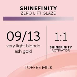 Wella Shinefinity Glaze Toffee Milk 09/13 Haarfarbe 60 Ml -Bestes Haarpflege Geschäft 12100544 3