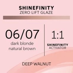Wella Shinefinity Glaze Deep Walnut 06/07 Haarfarbe 60 Ml -Bestes Haarpflege Geschäft 12100553 3
