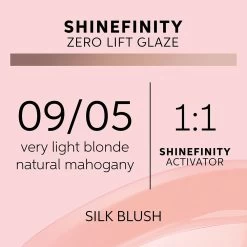 Wella Shinefinity Glaze Silk Blush 09/05 Haarfarbe 60 Ml -Bestes Haarpflege Geschäft 12100556 3