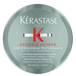 Kérastase Genesis Homme Cire D'Épaisseur Texturisante 75 Ml