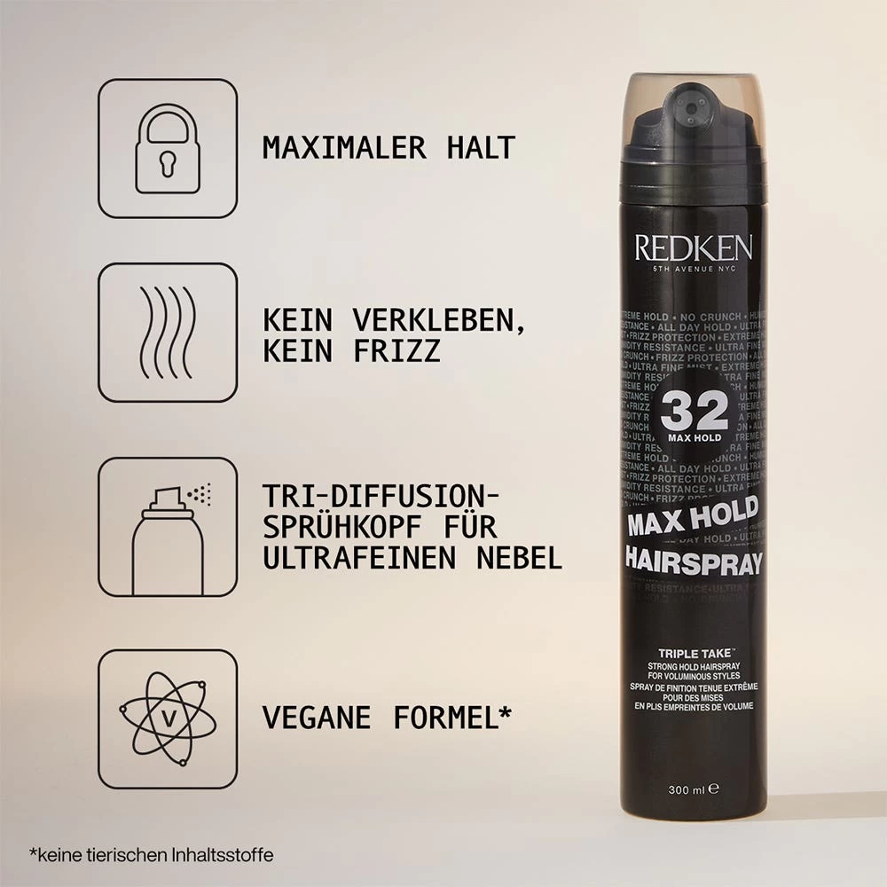 Redken Max Hold Haarspray 300 Ml 2 Redken Max Hold Haarspray 300 Ml – Bild 2