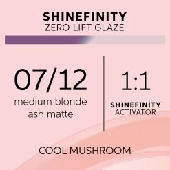 Wella Shinefinity Matte Cool Mushroom 07/12 Haarfarbe 60 Ml -Bestes Haarpflege Geschäft 12106250 3