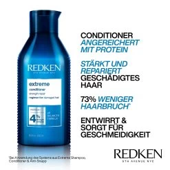 Redken Extreme Bundle Shampoo + Conditioner 500 Ml -Bestes Haarpflege Geschäft 12109389 3